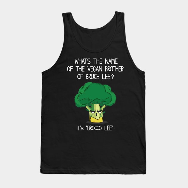 Brocco Lee Tank Top by avshirtnation